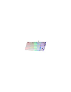 Mars Gaming MK80 Blanco, Teclado Gaming Mecánico TKL FRGB, 2