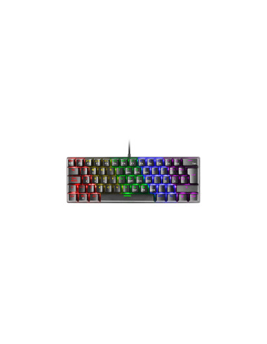 Mars Gaming MK60 teclado Juego USB QWERTY Italiano Negro
