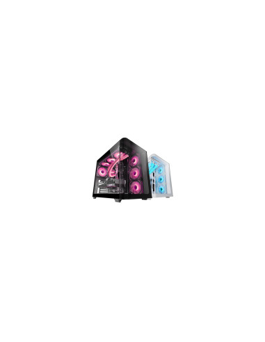 Mars Gaming MC-FUSION, Caja Gaming ATX, Ventana Lateral Completa y
