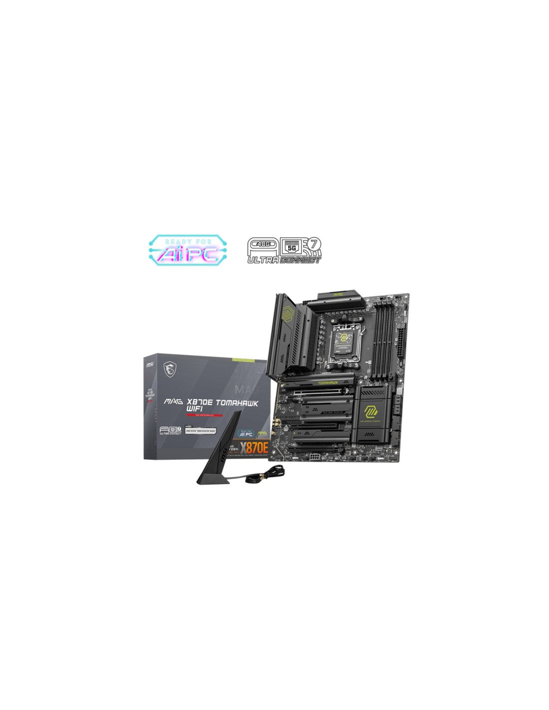 MSI MAG X870E TOMAHAWK WIFI placa base AMD X870E Zócalo AM5 ATX