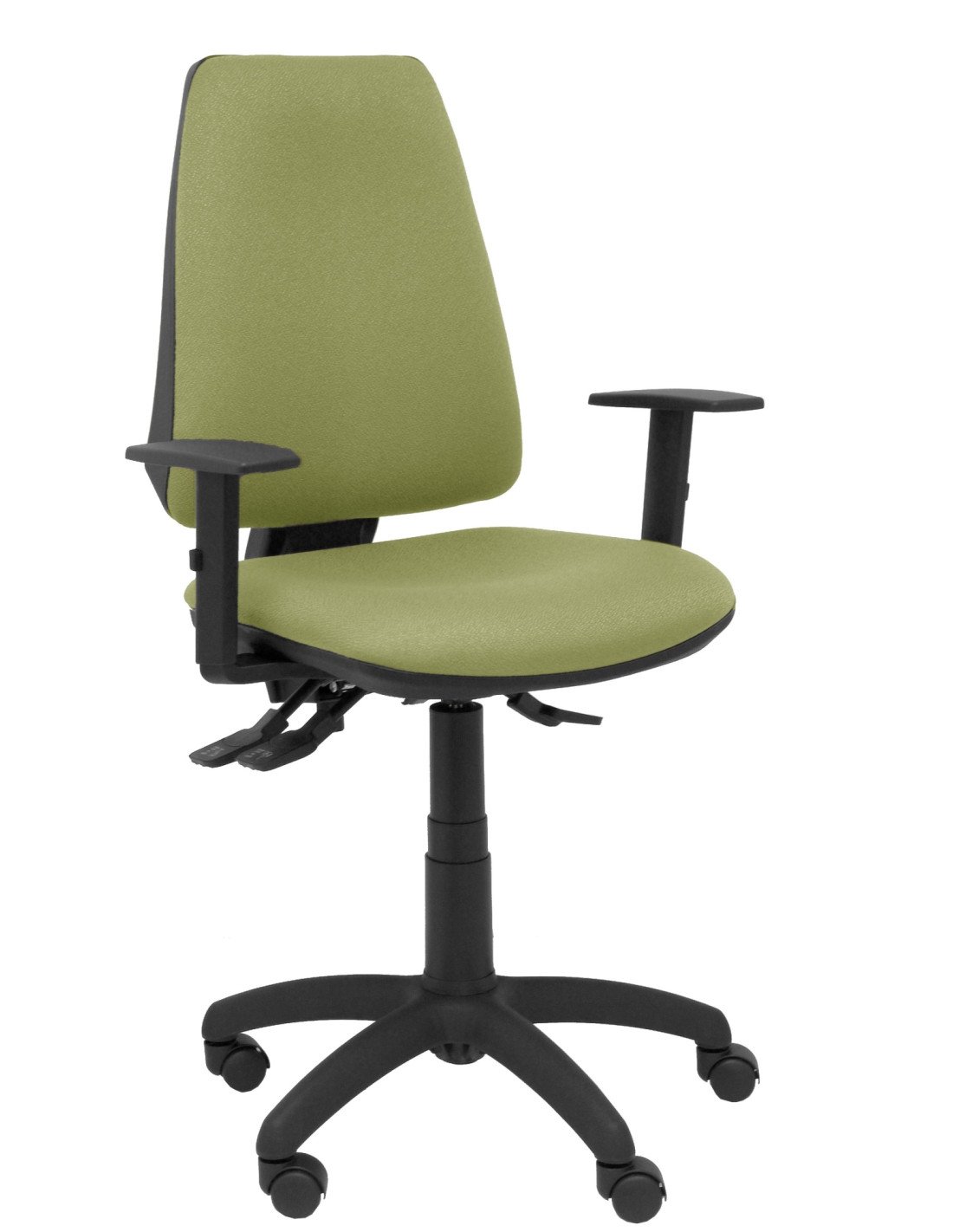 Piqueras y Crespo Silla Elche S bali verde oliva brazos regulables