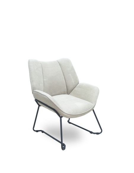 Piqueras y Crespo Sillón de espera Opti526 tela beige