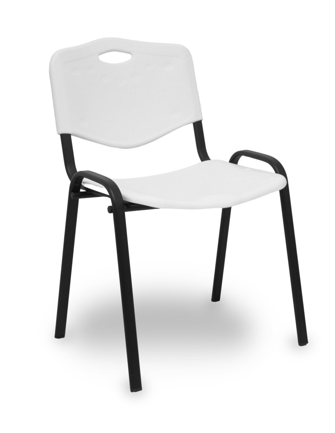 Piqueras y Crespo Pack 4 sillas Iso plastic PVC blanco