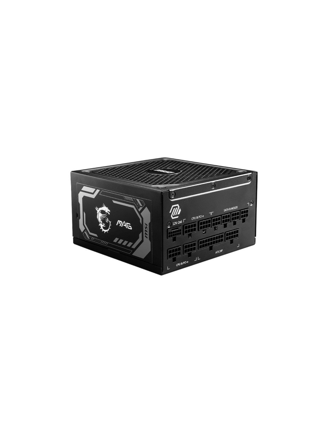 MSI MAG A1250GL PCIE5 unidad de fuente de alimentación 1250 W 24-pin ATX 1U Negro