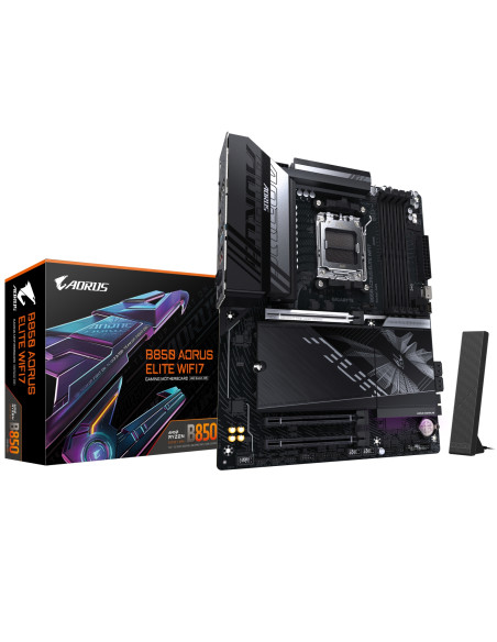 GIGABYTE B850 AORUS ELITE WIFI7 Placa Base - Procesadores AMD Ryzen
