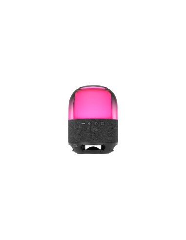 Mars Gaming MS-FLOW, Altavoz Portátil Bluetooth 15W, Iluminación