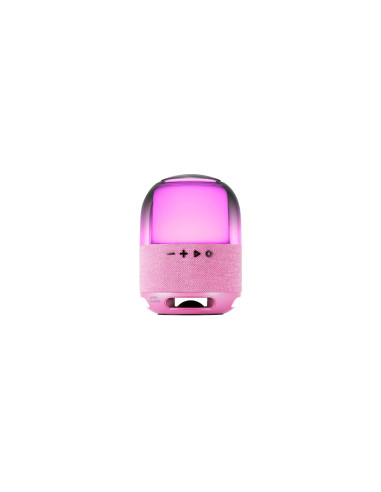 Mars Gaming MS-FLOW, Altavoz Portátil Bluetooth 15W, Iluminación