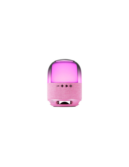Mars Gaming MS-FLOW, Altavoz Portátil Bluetooth 15W, Iluminación
