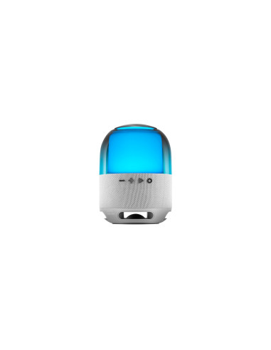 Mars Gaming MS-Flow, Altavoz Portátil Bluetooth 15W, Iluminación