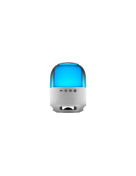 Mars Gaming MS-Flow, Altavoz Portátil Bluetooth 15W, Iluminación