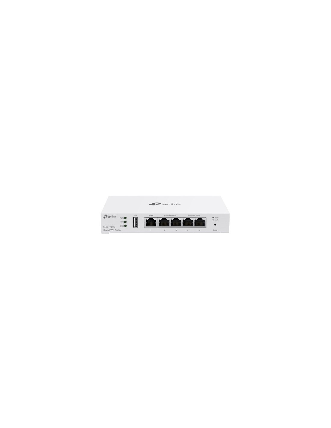 TP-Link Festa FR205 router 10 Gigabit Ethernet, 100 Gigabit Ethernet, Gigabit Ethernet Blanco