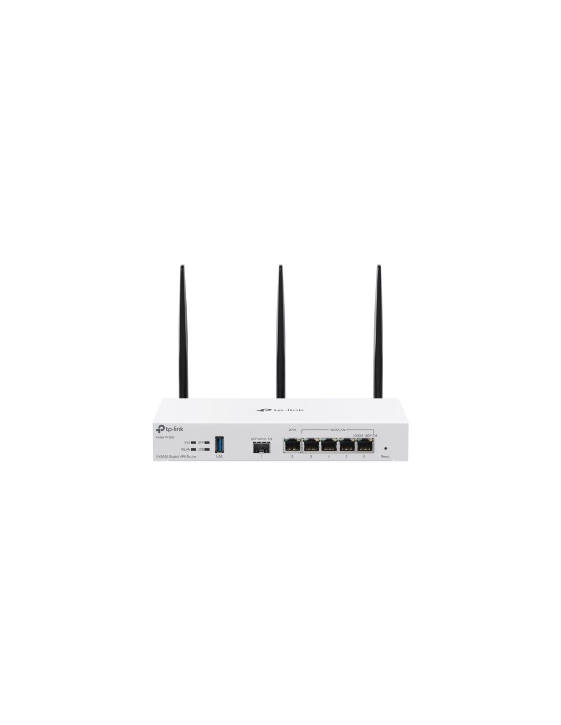 TP-Link FESTA FR365 router inalámbrico Gigabit Ethernet Dual-band (2.4GHz + 5GHz or 2.4GHz + 6GHz) Blanco