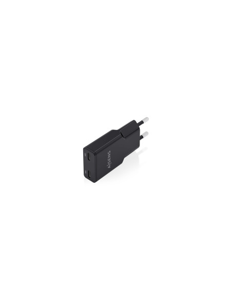 AISENS ASCH-30W2P049-BK cargador de dispositivo móvil Cámara digital,