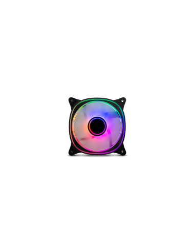 NOX NXHUMMERVFAN sistema de refrigeración para ordenador Carcasa del ordenador Ventilador 12 cm Negro