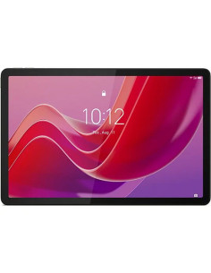 Tablet Lenovo Tab con funda transparente.