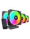 VENTILADOR 4 KIT MARS GAMING NEGRA SISTEMA DE REFRIGERACIÓN PARA CARCASA DEL ORDENADOR