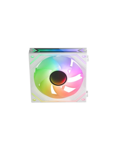 Mars Gaming MF-LINKFINITY Blanco, Ventilador Modular PWM 120mm,