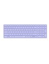 Rapoo E9700M teclado Oficina RF Wireless + Bluetooth QWERTY Inglés internacional Púrpura