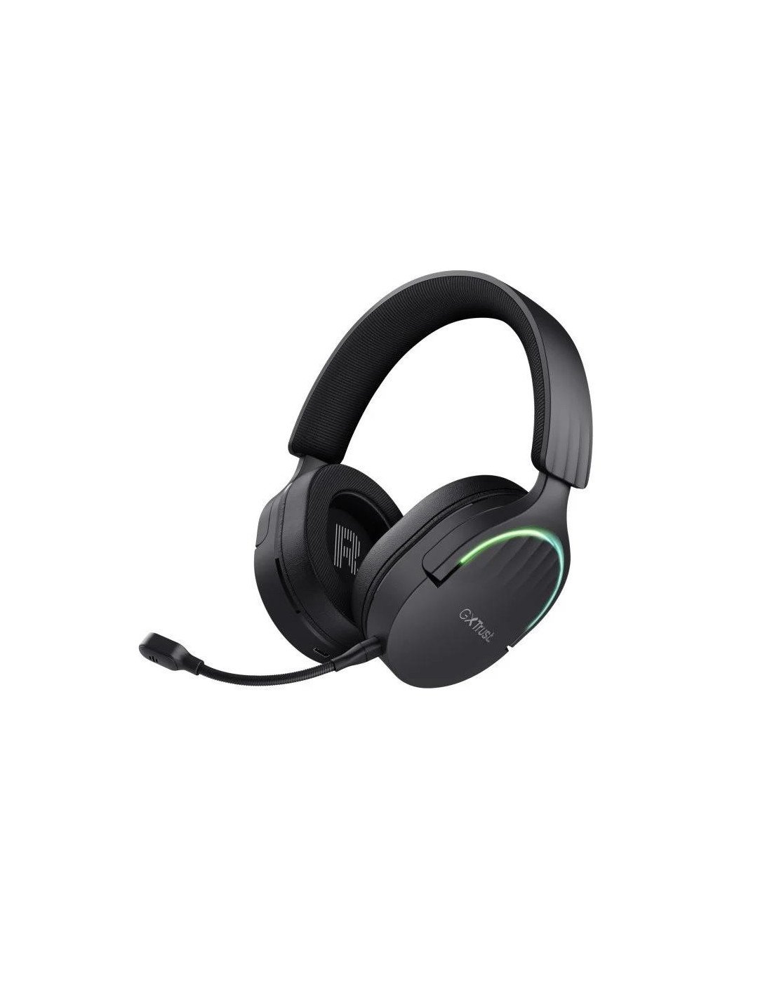 AURICULARES + MICROFONO TRUST GAMING RGB GXT 491 FAYZO HEADSET WIRELESS