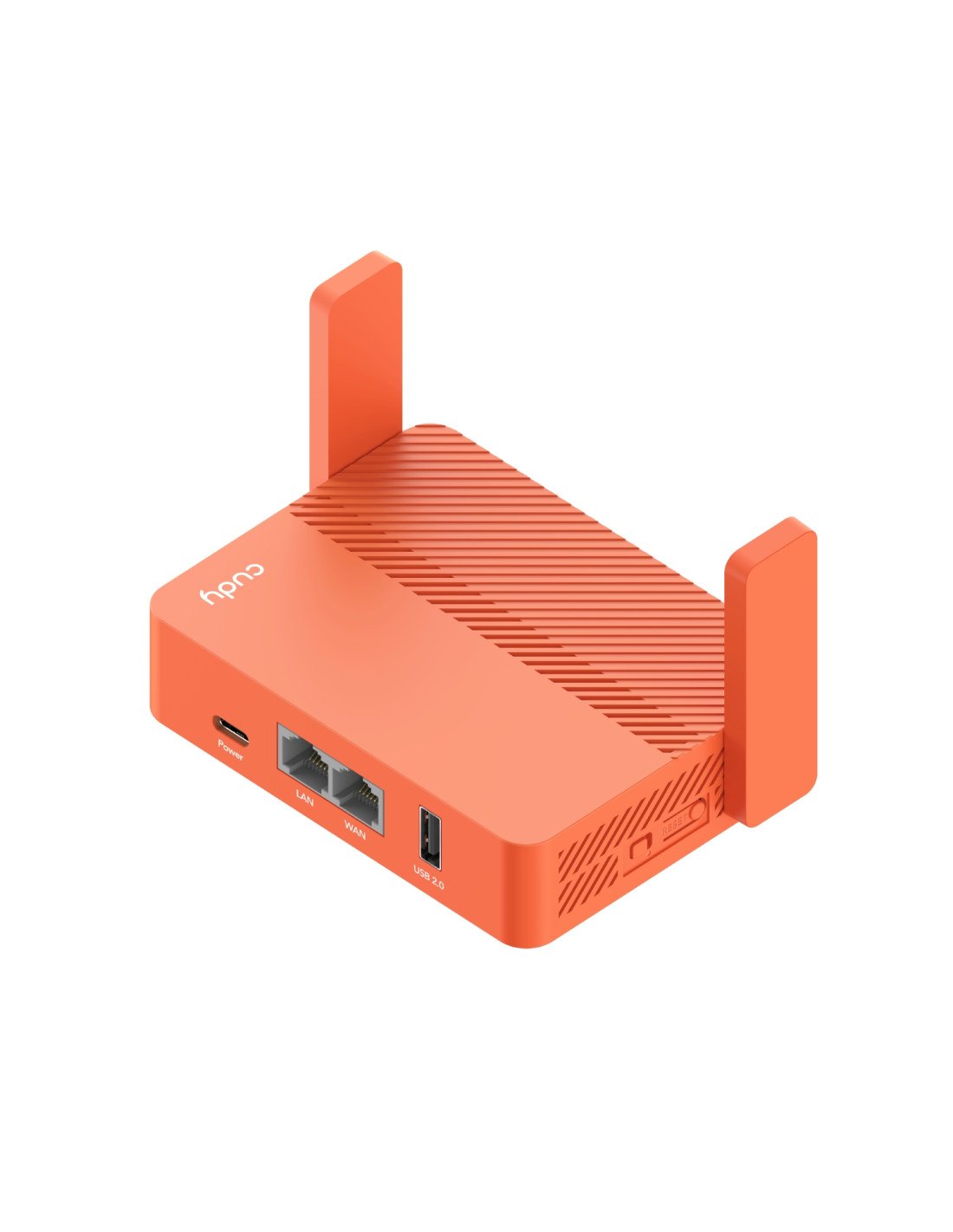 Cudy AC1200 router inalámbrico Ethernet rápido Naranja