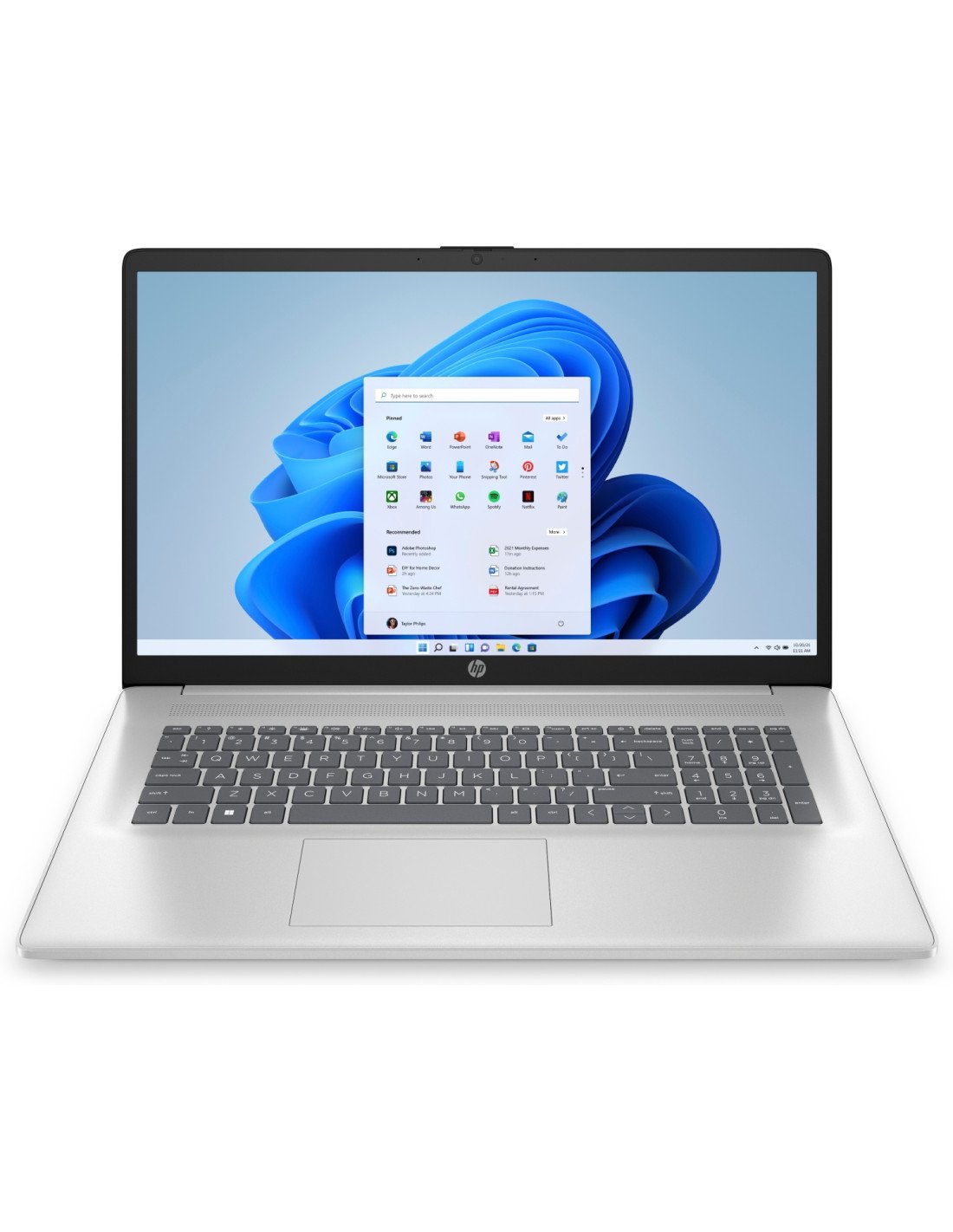 HP 17-cn3001ns Intel® Core™ i3 i3-N305 Portátil 43,9 cm (17.3") Full HD 8 GB DDR4-SDRAM 512 GB SSD Wi-Fi 6 (802.11ax) Windows 11