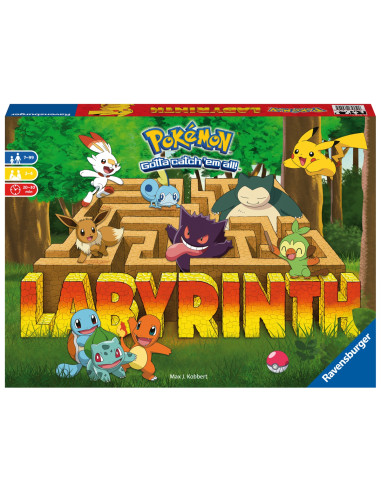 Ravensburger Pokémon Labyrinth Juego de mesa Familia