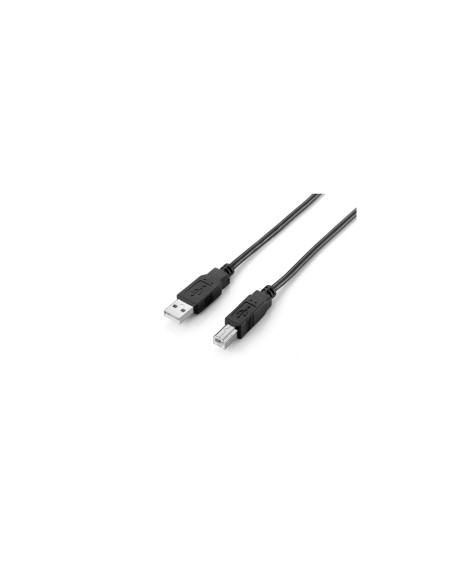 Equip 128864 Cable USB 2.0 de tipo A a tipo B, 2,0 m, negro