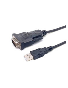 Equip Cable USB-A a serie (DB9), M/M, 1,5 m