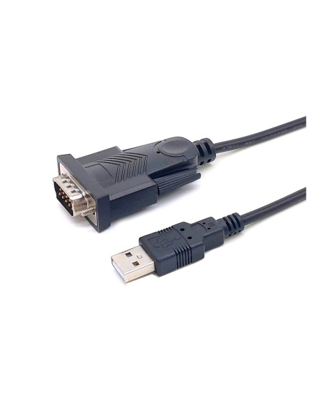 Equip Cable USB-A a serie (DB9), M/M, 1,5 m
