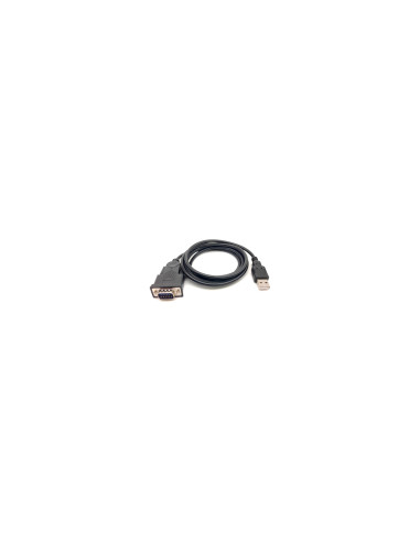 Equip Cable USB-A a serie (DB9), M/M, 1,5 m