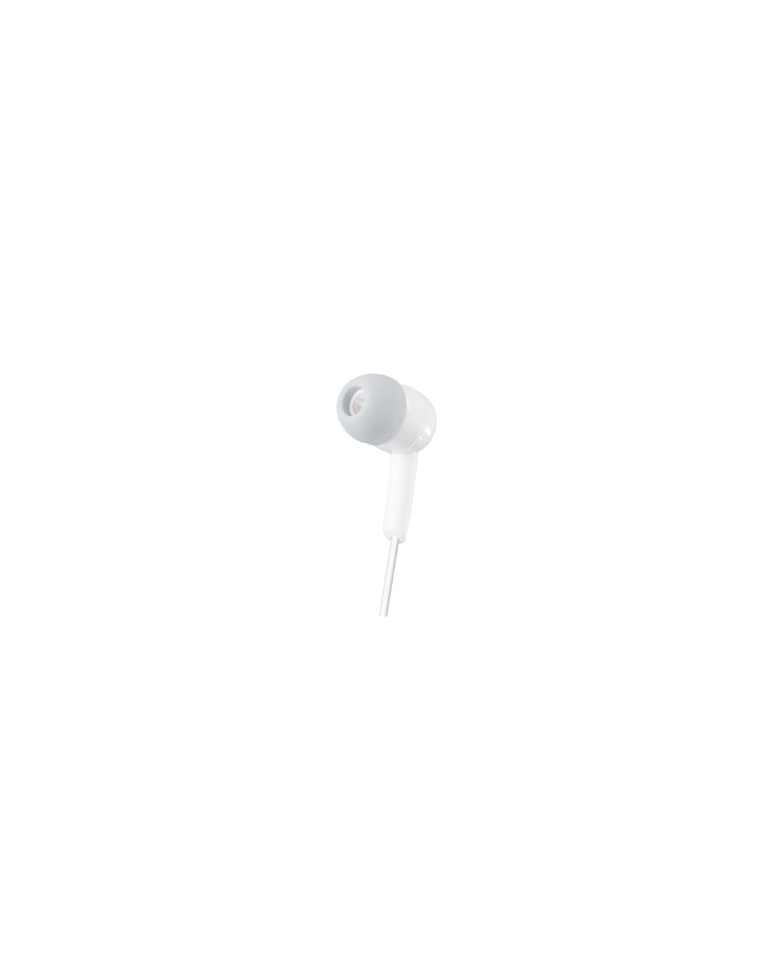 Hama Gloss Auriculares Alámbrico Dentro de oído Música Gris, Blanco