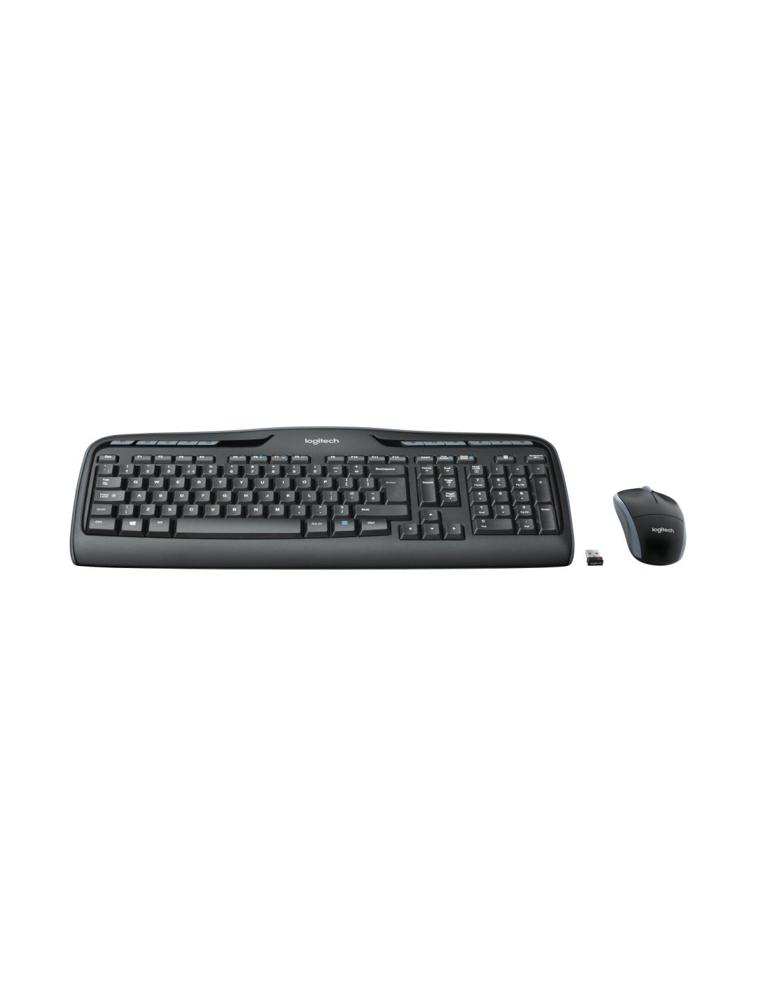 Logitech Wireless Combo MK330 teclado Ratón incluido Oficina USB QWERTZ Alemán Negro