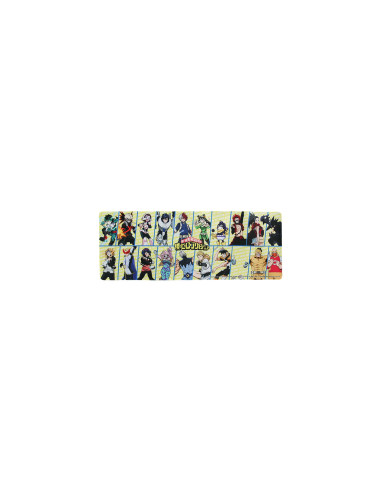 Alfombra de escritorio My Hero Academia personajes 30cm x 80cm
