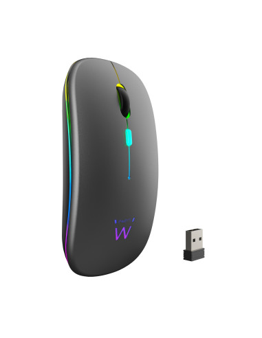 Ewent EW3242 ratón Universal Ambidextro RF Wireless + Bluetooth