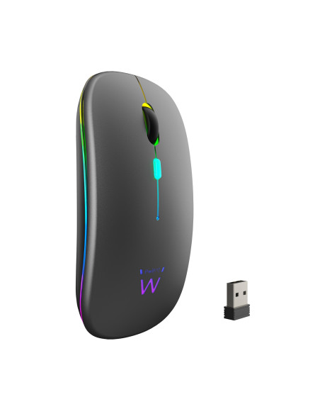 Ewent EW3242 ratón Universal Ambidextro RF Wireless + Bluetooth