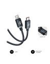 SUBBLIM CABLE OPTIMUS 60W C-C 1m BLACK