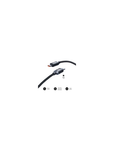SUBBLIM CABLE OPTIMUS 60W C-C 1m BLACK