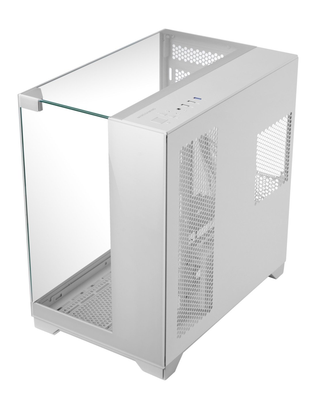 Mars Gaming MCVISIONW carcasa de ordenador Midi Tower Blanco