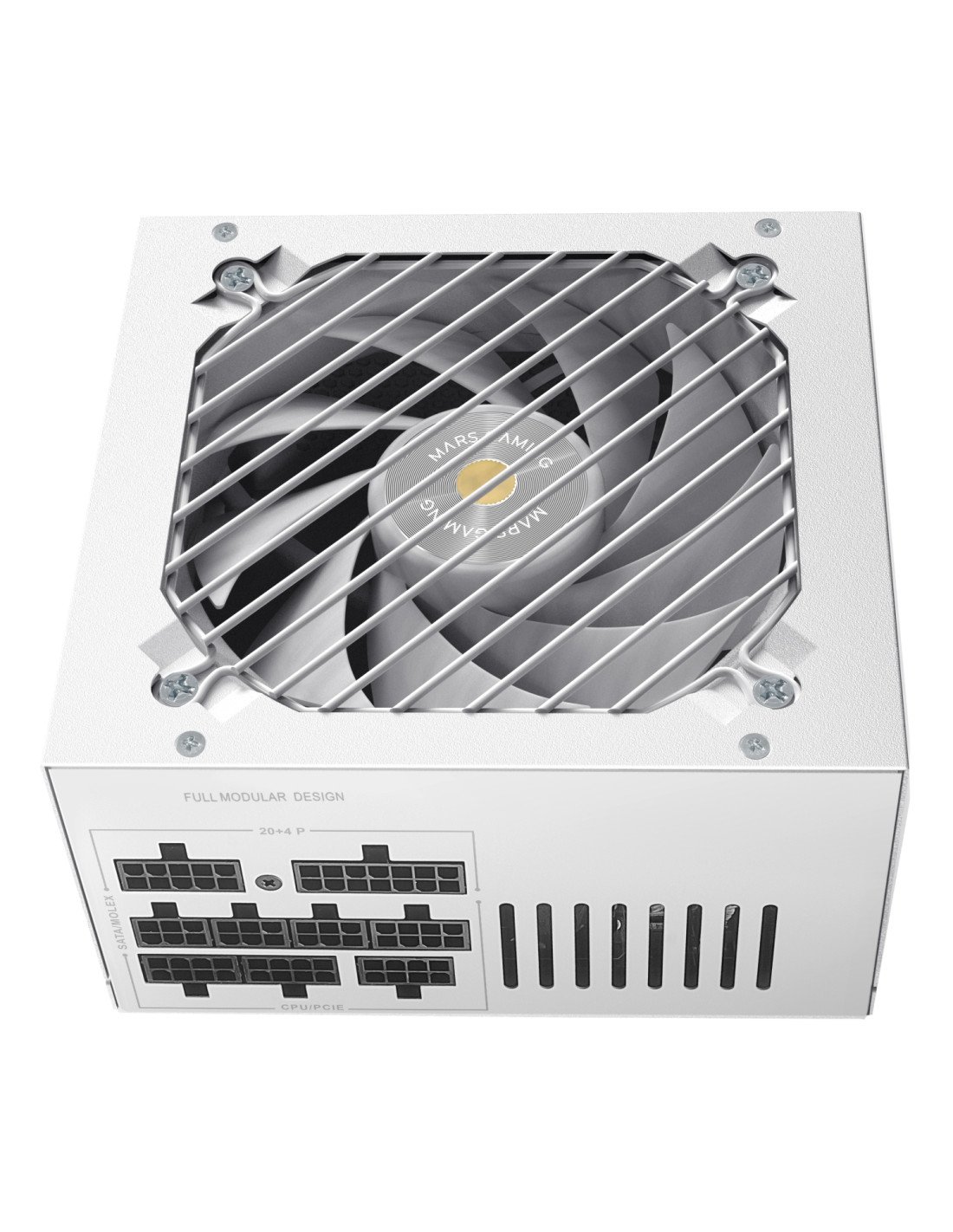 Mars Gaming MPB750SIMW unidad de fuente de alimentación 750 W 24-pin ATX ATX Blanco