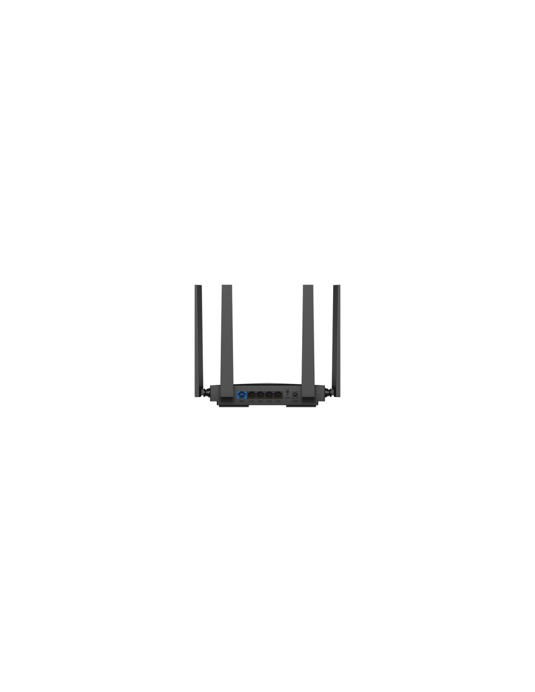 Cudy WR3600H router inalámbrico Gigabit Ethernet Doble banda (2,4 GHz / 5 GHz) Negro