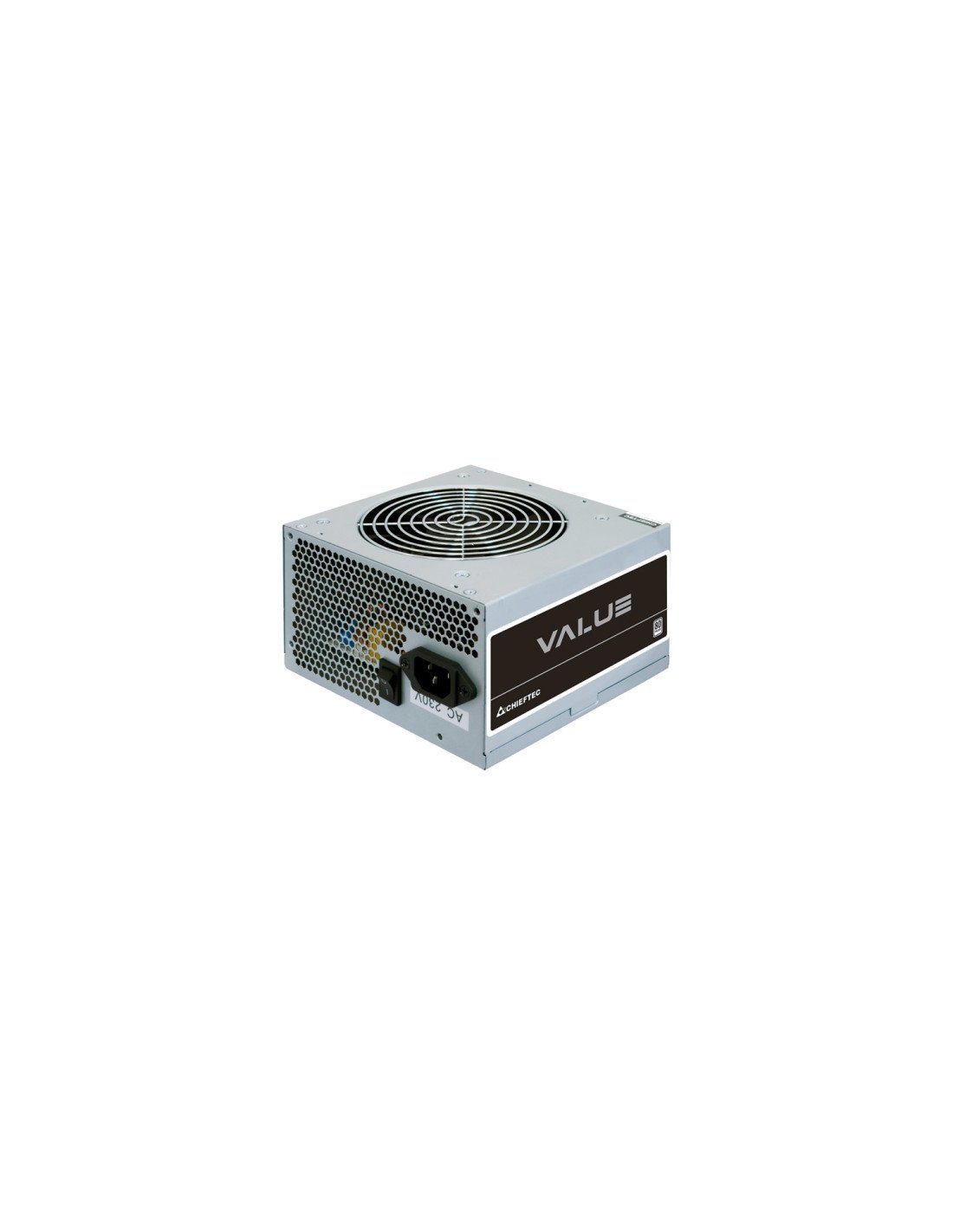Chieftec Value APB-400B8 unidad de fuente de alimentación 400 W 20+4 pin ATX PS/2 Plata