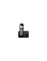 Panasonic KX-TGE250 Teléfono DECT Identificador de llamadas Negro