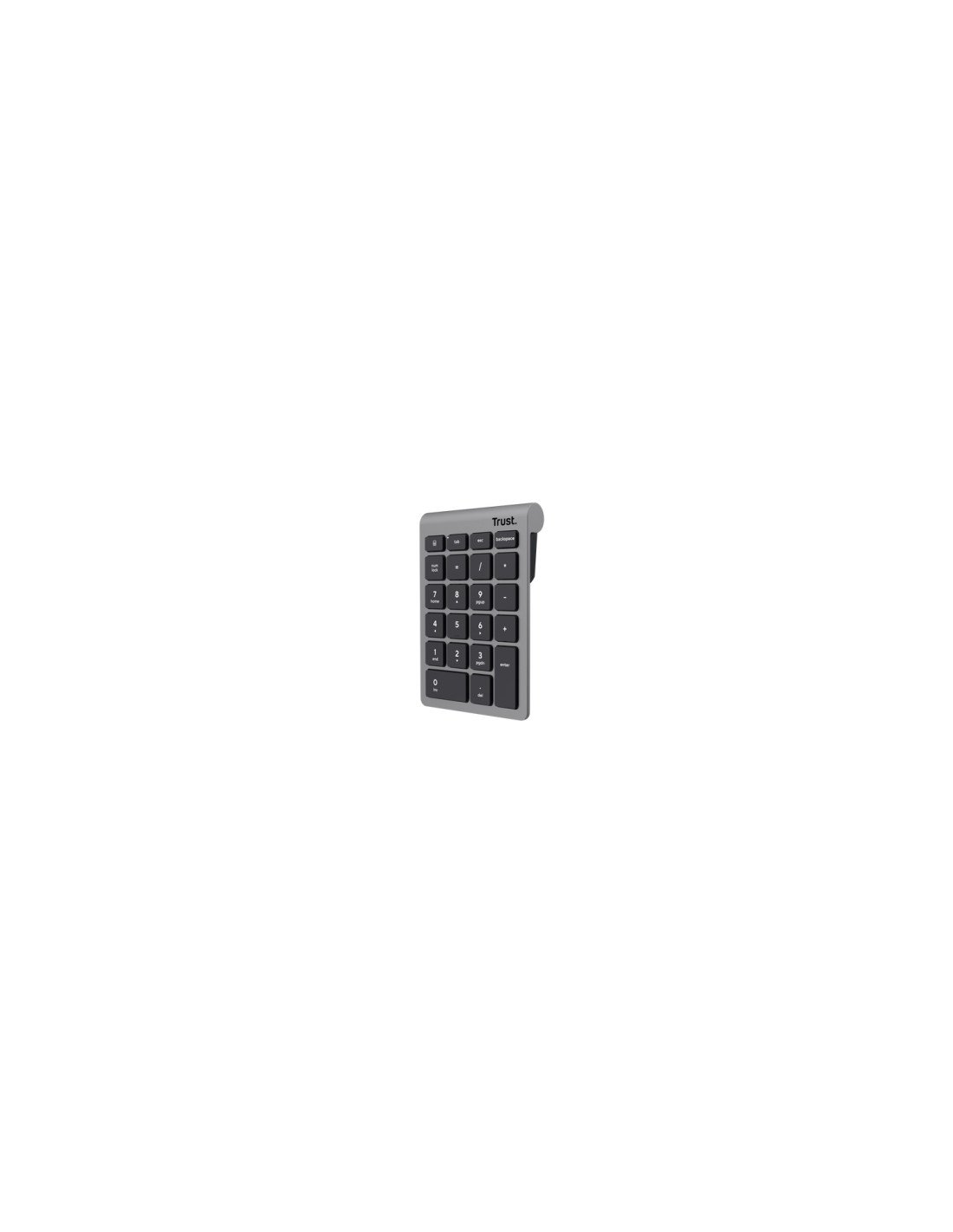 Trust Xalas teclado numérico Portátil/PC RF inalámbrico Plata