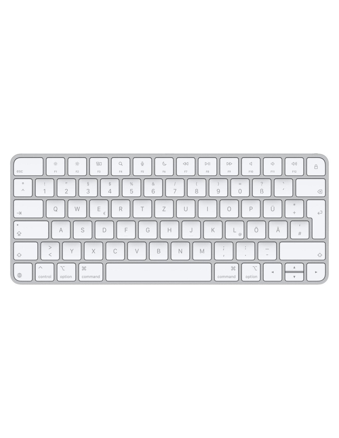 Apple Magic teclado Universal USB + Bluetooth QWERTZ Alemán Blanco