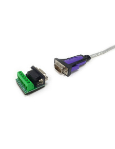 Equip Cable adaptador USB-A a serie RS-422/485 DB9