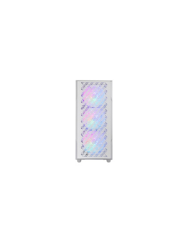 Mars Gaming MC-GEO, Caja Gaming ATX, 4x Ventiladores FRGB Rainbow
