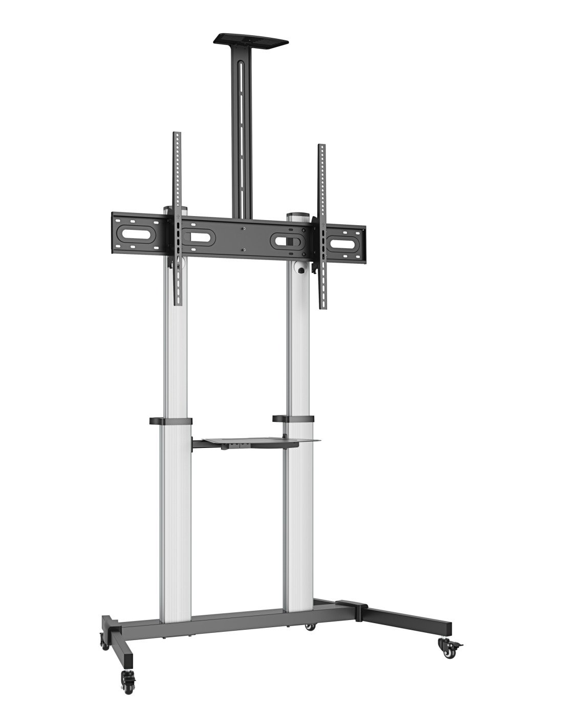 Ewent EW1592 soporte para TV 2,54 m (100") Negro, Gris