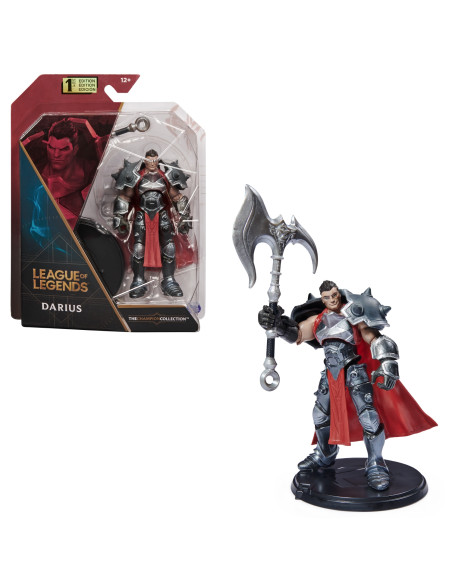 League of Legends , figura coleccionable de Darius de 10,2 cm con