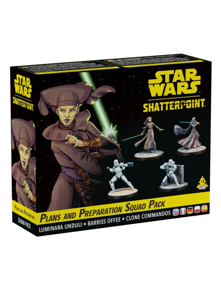 Atomic Mass Games Star Wars: Shatterpoint - Plans and Preparation Squad Pack Figura