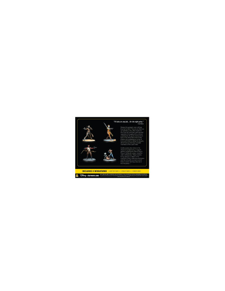 Atomic Mass Games Star Wars: Shatterpoint - Fistful of Credits: Cad Bane Squad Pack Figura